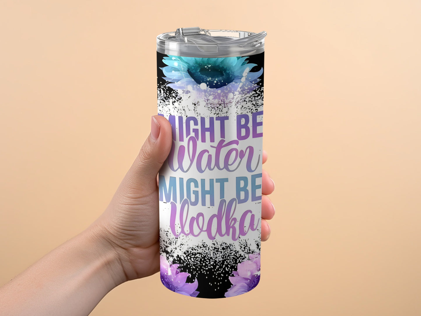 Might Be Water Might Be Vodka Funny Quote Tumbler product