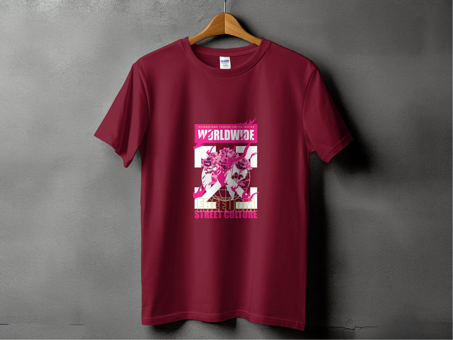 International Fashion Limited Edition Freedom T-Shirt - Design & Vybe