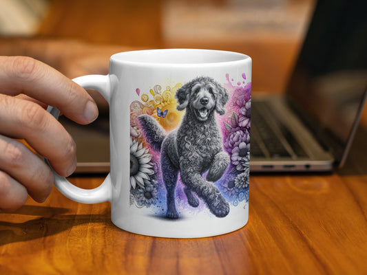 Vibrant Dog Artwork Coffee Mug Perfect Gift Cup product