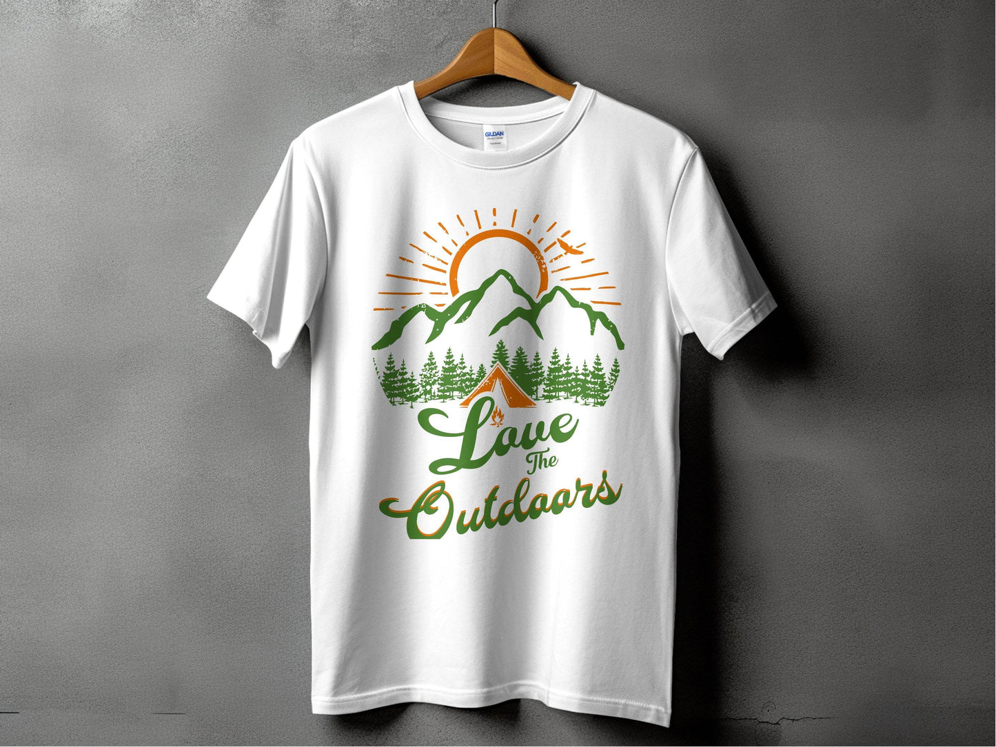 Love The Outdoors Graphic Adventure T-Shirt - Design & Vybe