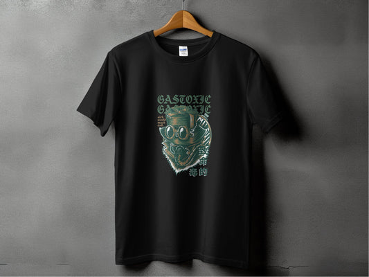 Gastoxic Sick World Must End Illustrated Artwork T-Shirt - Design & Vybe