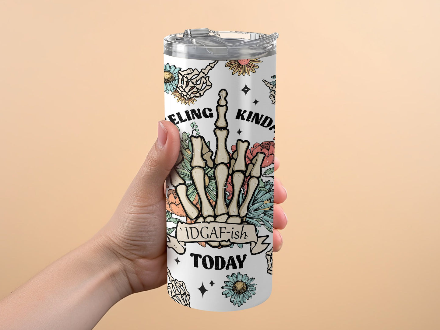 Feeling Kinda IDGAFish Today Graphic Tumbler product type