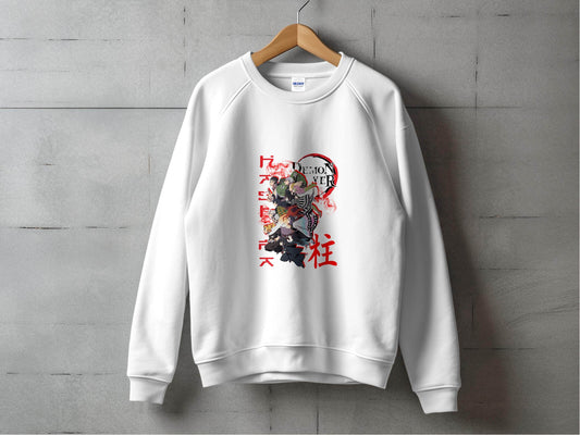 Demon Slayer Pillars Anime Graphic Novelty Design Sweater - Design & Vybe