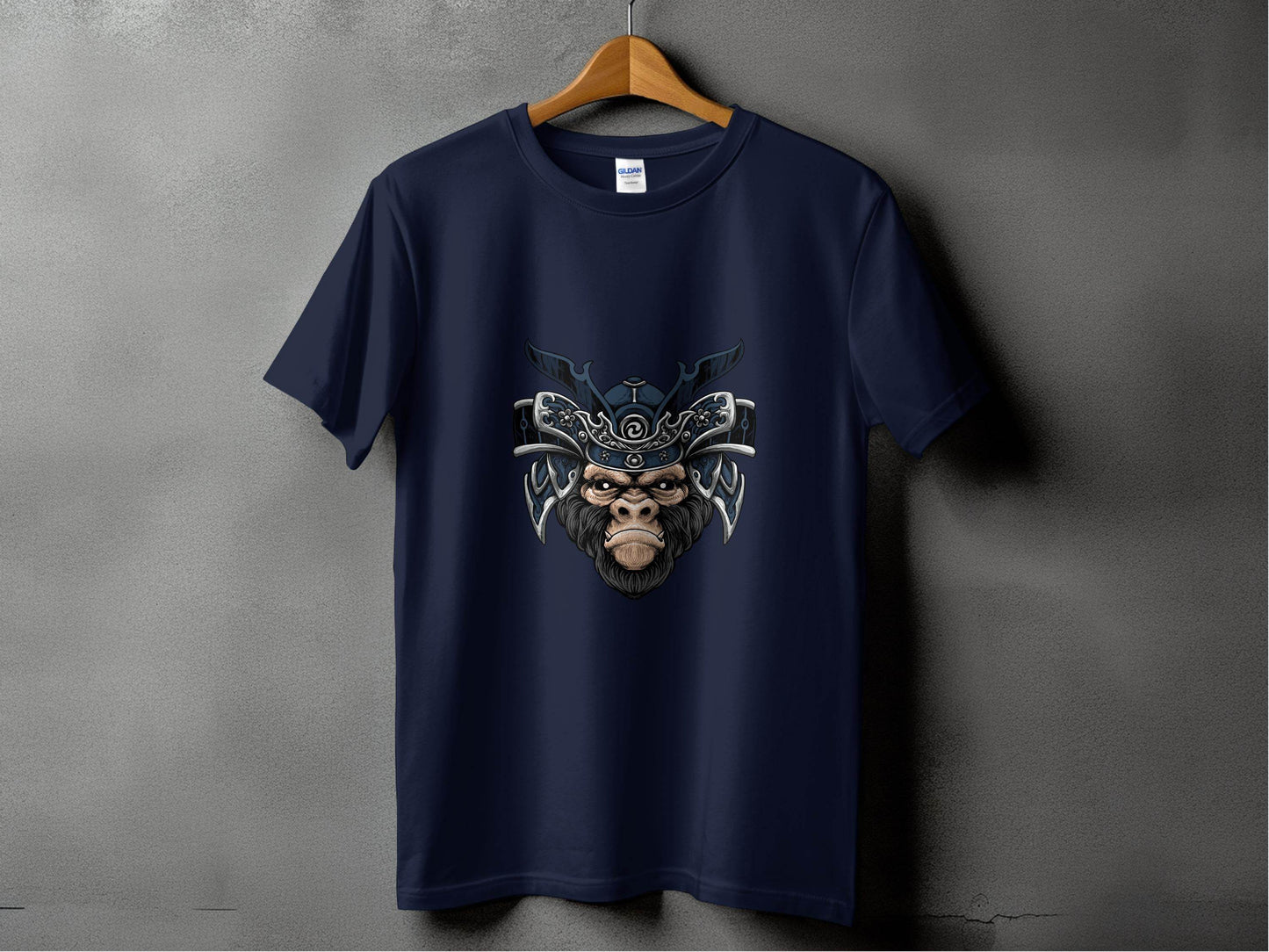 Samurai Ape Warrior Graphic Design T-Shirt - Design & Vybe