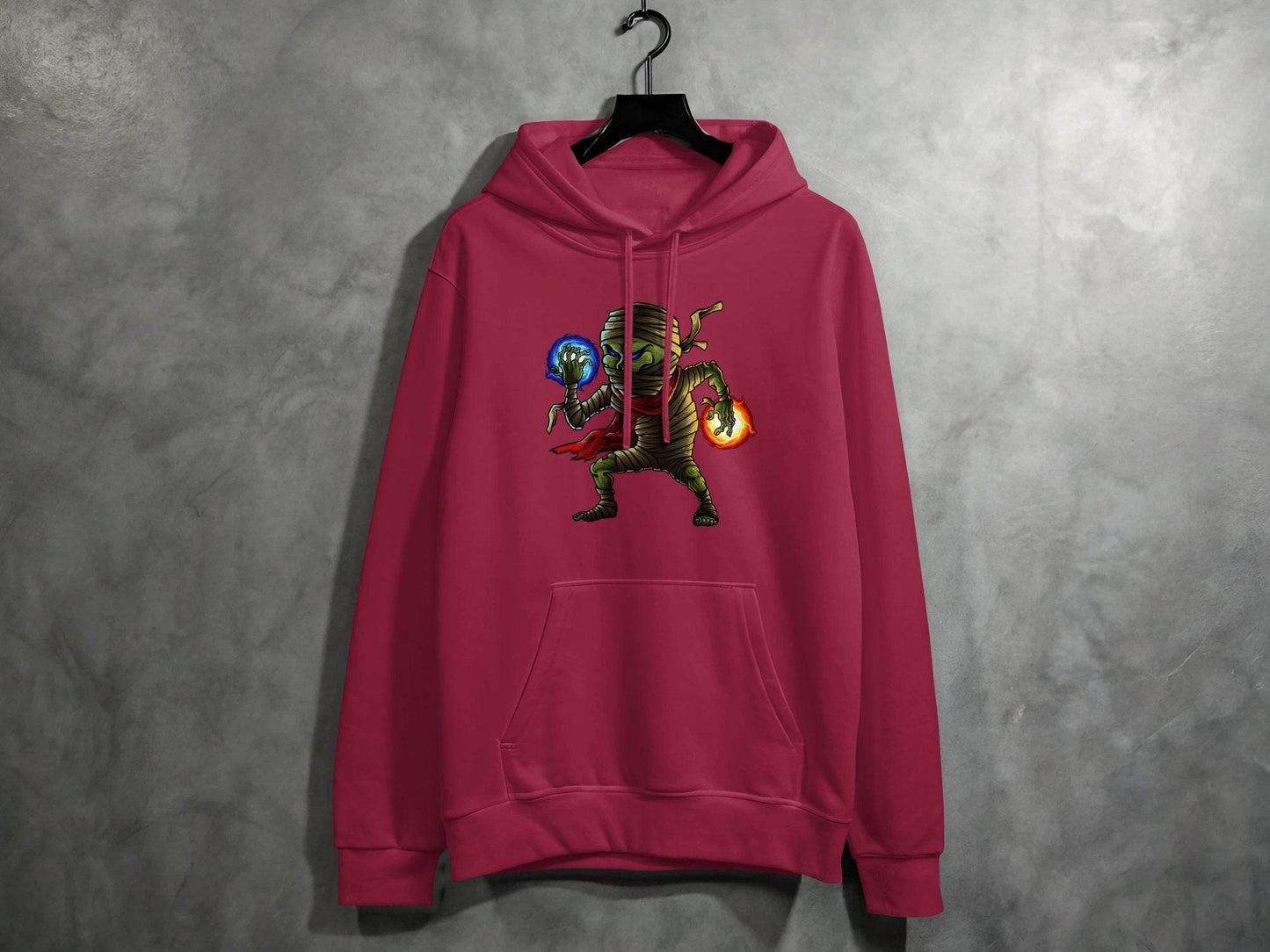 Elemental Zombie Mummy Character Design Graphic Hoodie - Design & Vybe