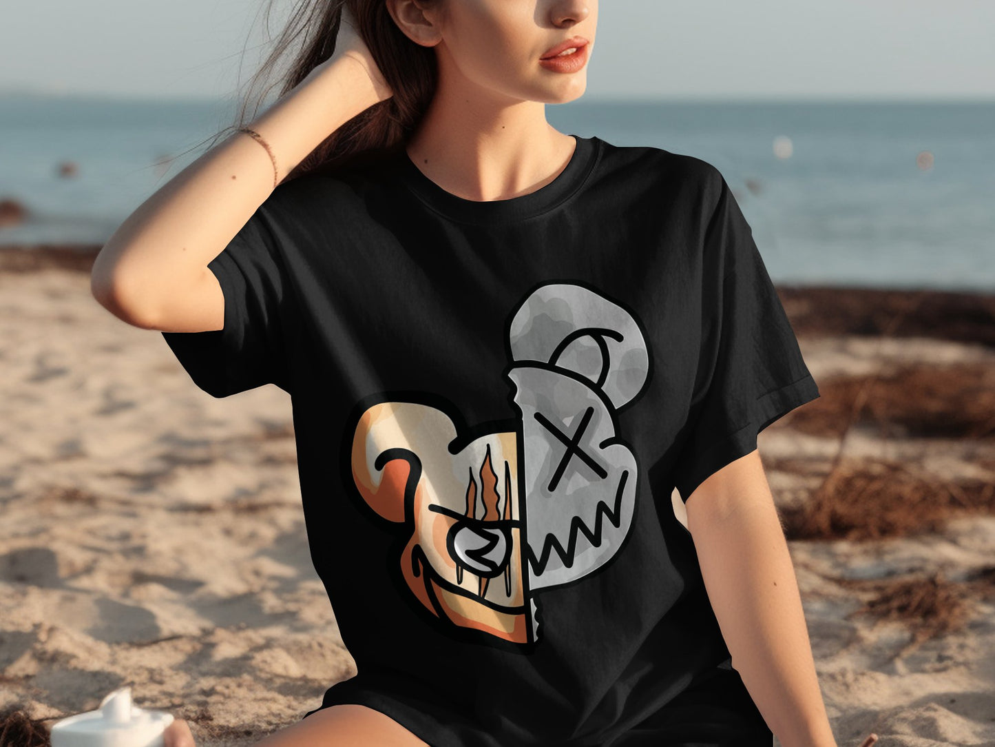 Unique Graphic Design Artistic T-Shirt product