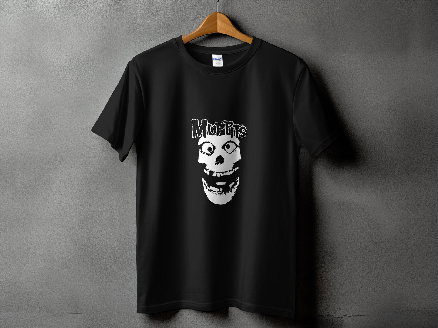 Misfits Inspired Graphic Tee Skull Face T-Shirt product