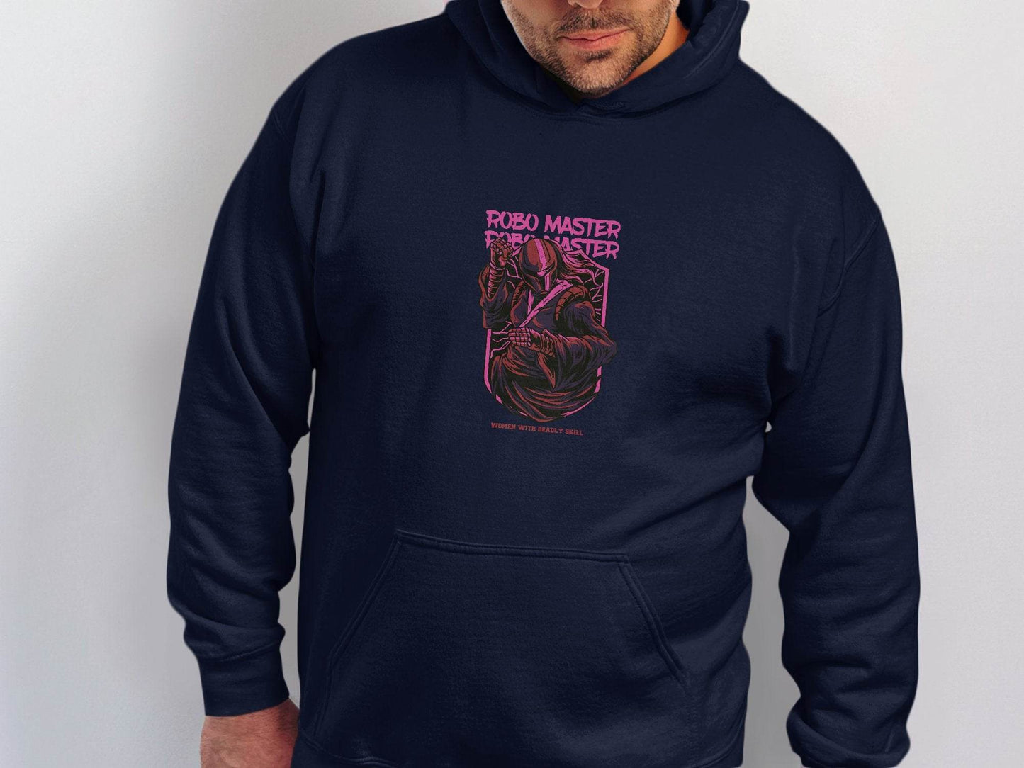Robo Master Woman With Deadly Skill Graphic Design Hoodie - Design & Vybe