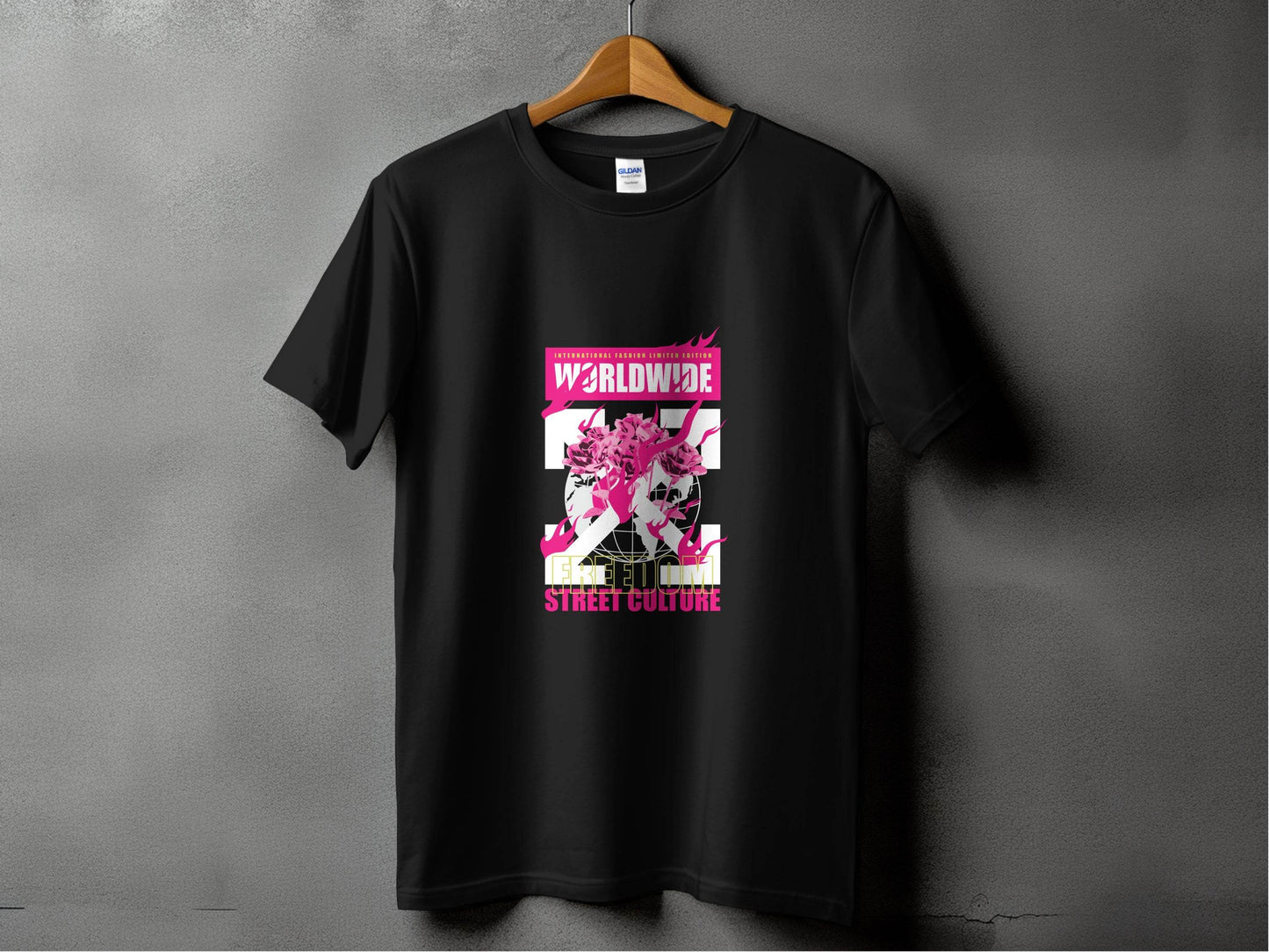International Fashion Limited Edition Freedom T-Shirt - Design & Vybe
