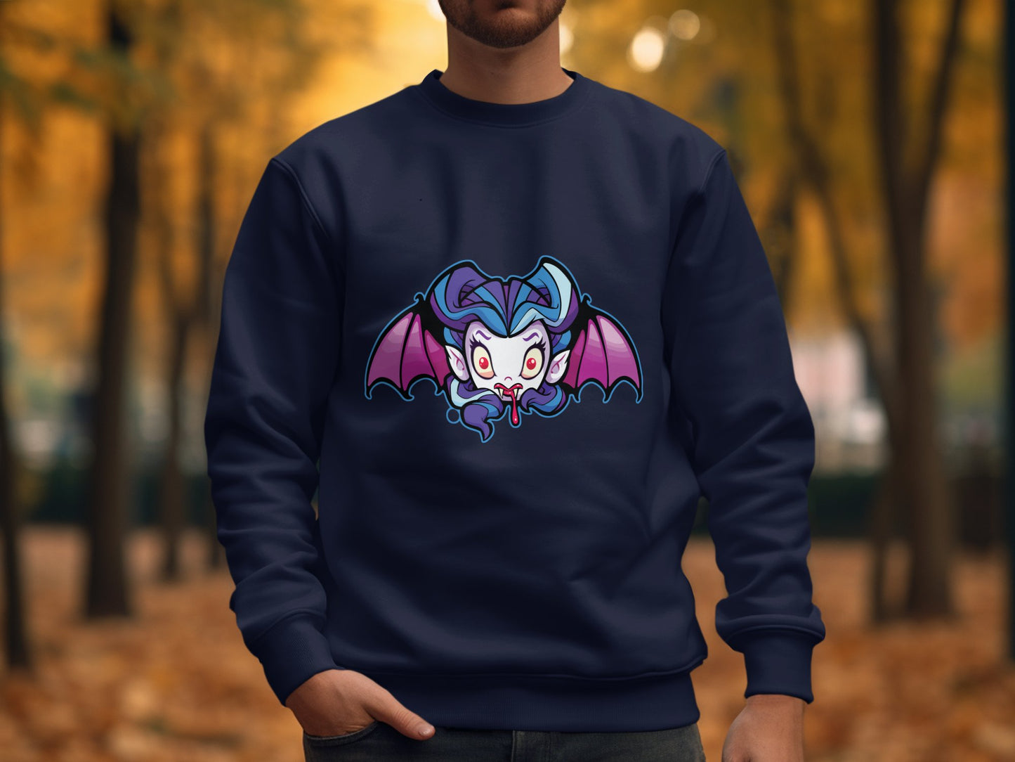 Gothic Vampire Graphic Novelty Sweatshirt product