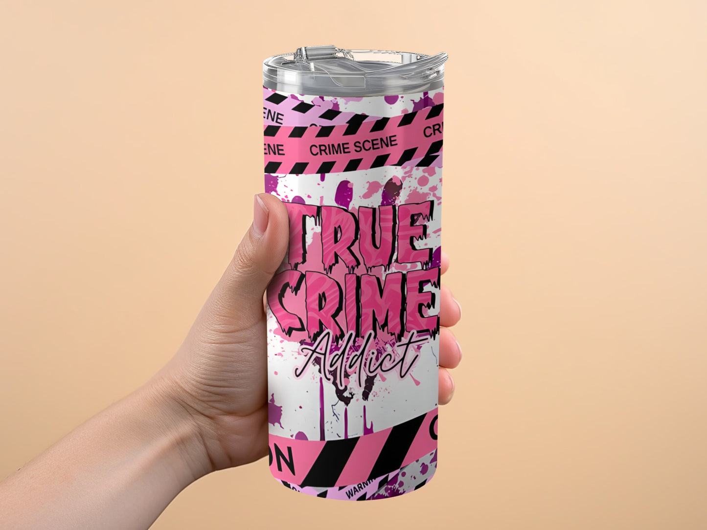 True Crime Addict Crime Scene Tumbler product