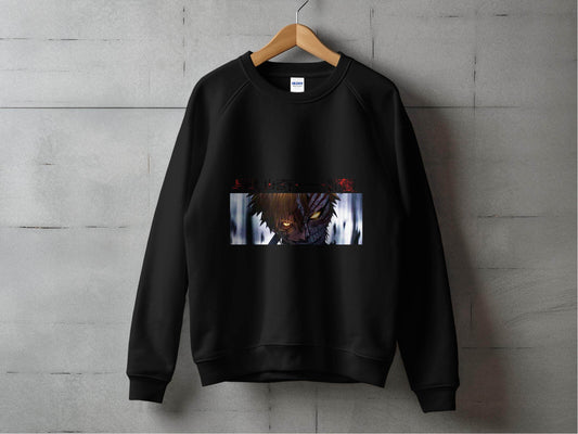Anime Character Half Mask Kurosaki Ichigo Art Sweater - Design & Vybe
