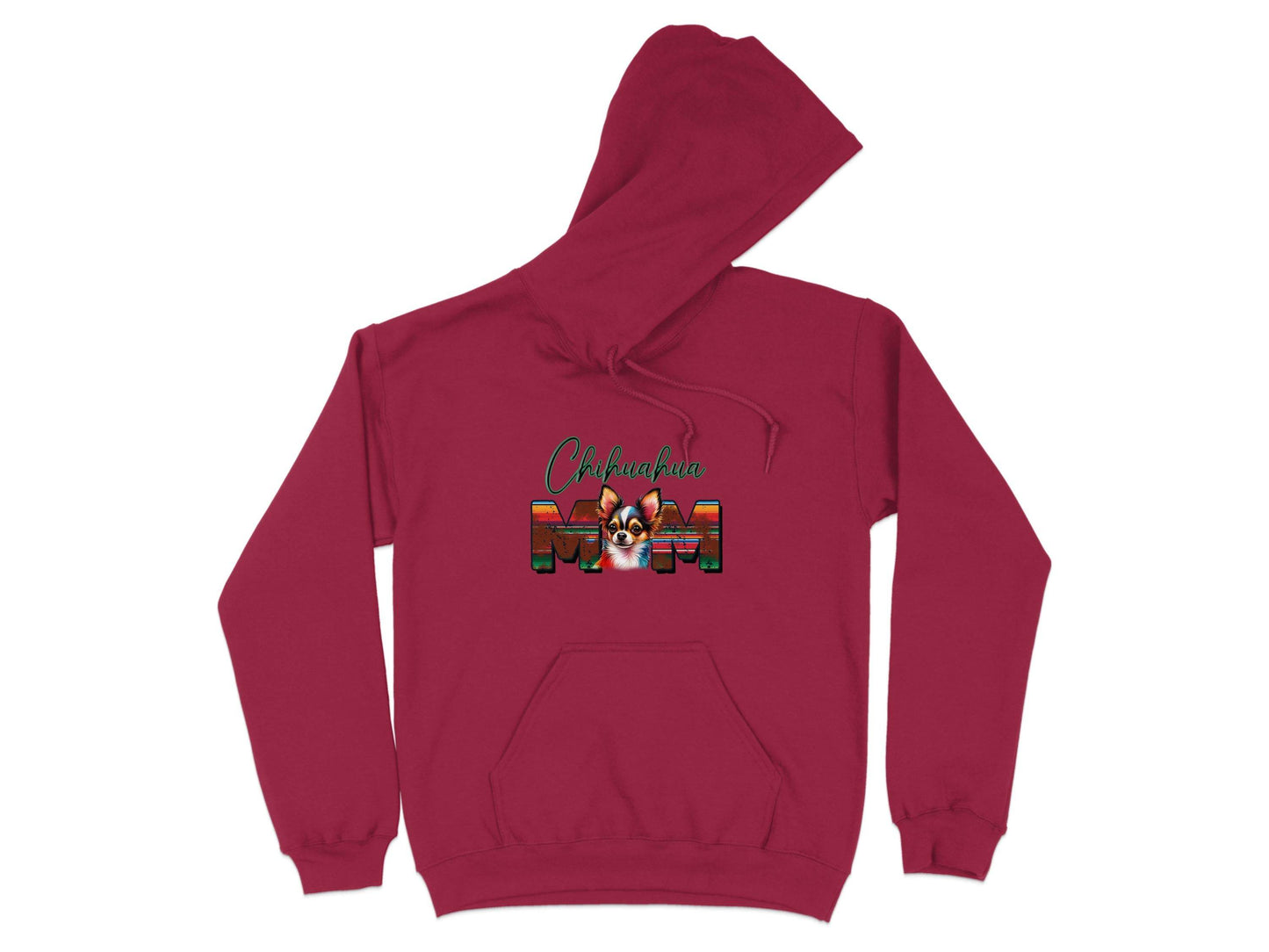 Chihuahua Mom Dog Colorful Letters Design Hoodie - Design & Vybe