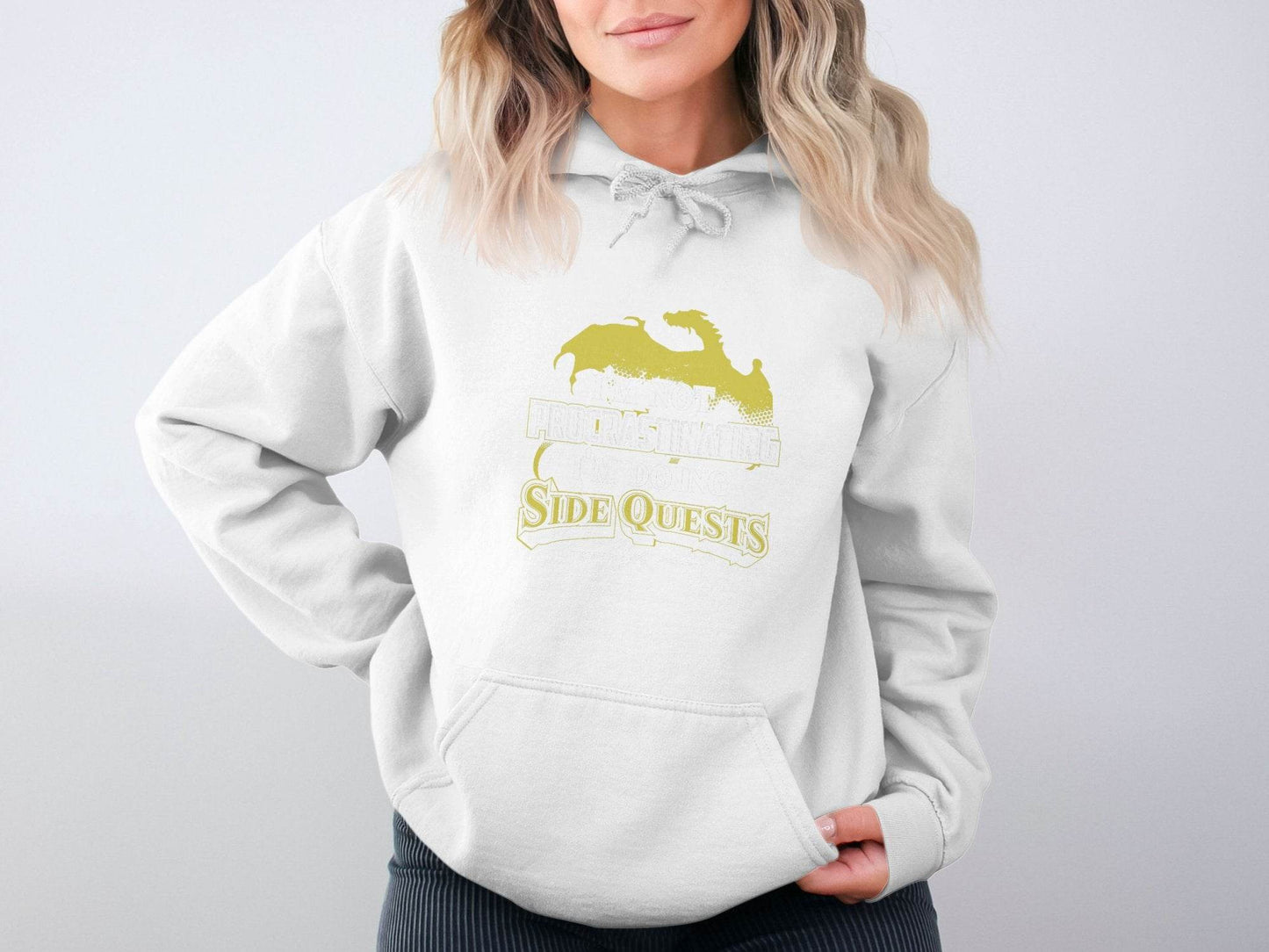 I Am Not Procrastinating I Am Doing Side Quests Hoodie - Design & Vybe