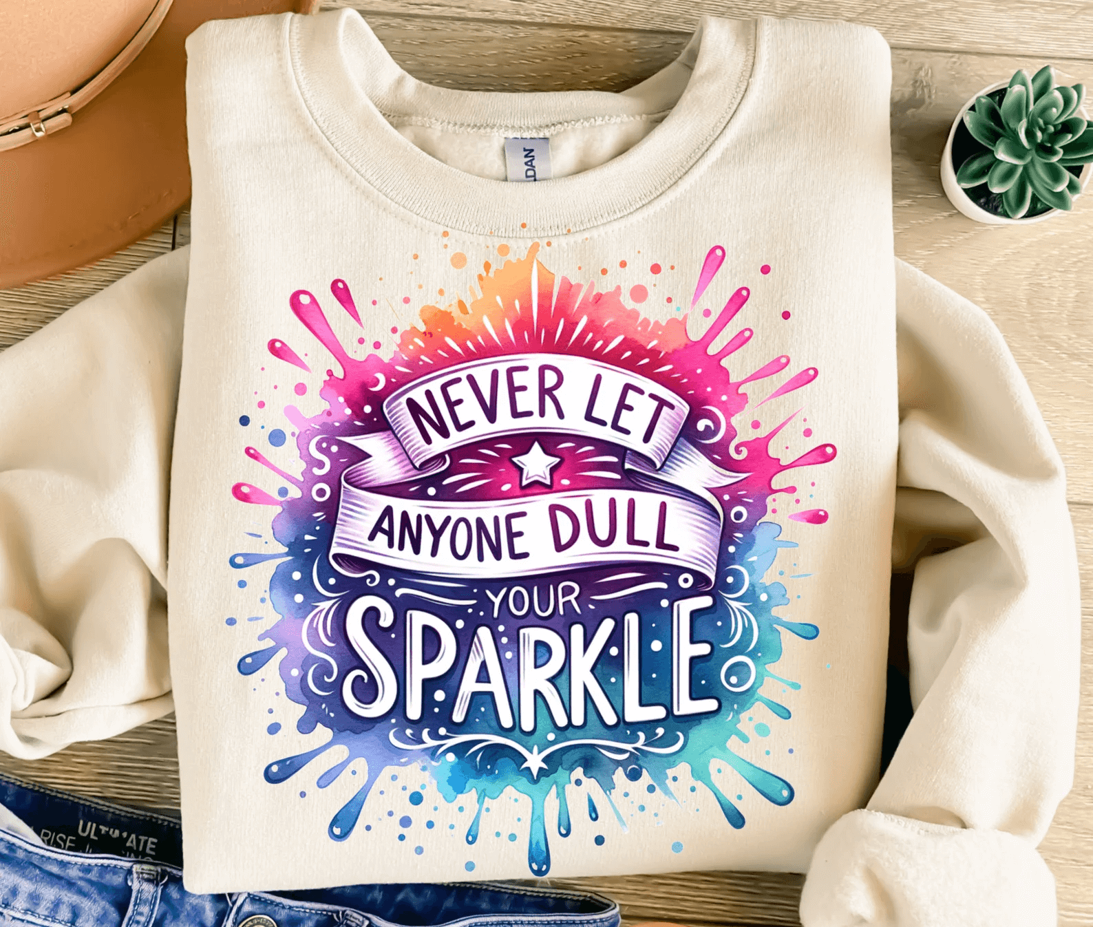 Never Let Anyone Dull Your Sparkle T-Shrits