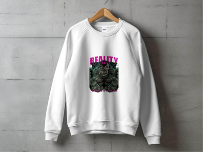 Reality Indiecow Realitee Monster Graphic Sweater - Design & Vybe