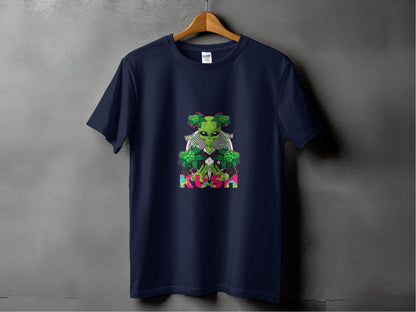 Kush Alien Money and Hops Design Graphic T-Shirt - Design & Vybe