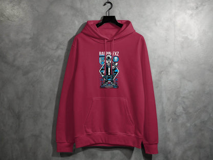 Street Art Urban Panther DJ Design Illustration Hoodie - Design & Vybe