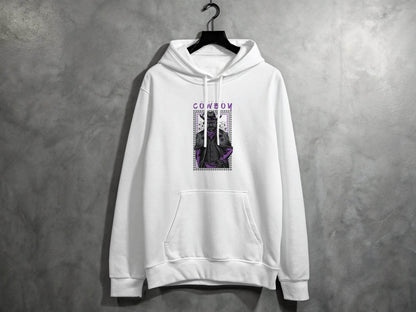 Warrior Cowboy With Attitude Graphic Apparel Hoodie - Design & Vybe