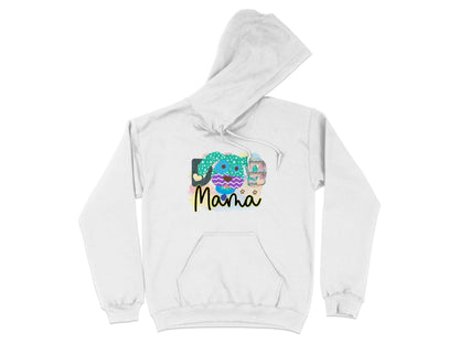 Dog Mama Colorful Graphic Design Great Gift Idea Hoodie - Design & Vybe