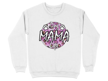 Dog Mama Life In Circle Graphic Unique Style Sweater - Design & Vybe