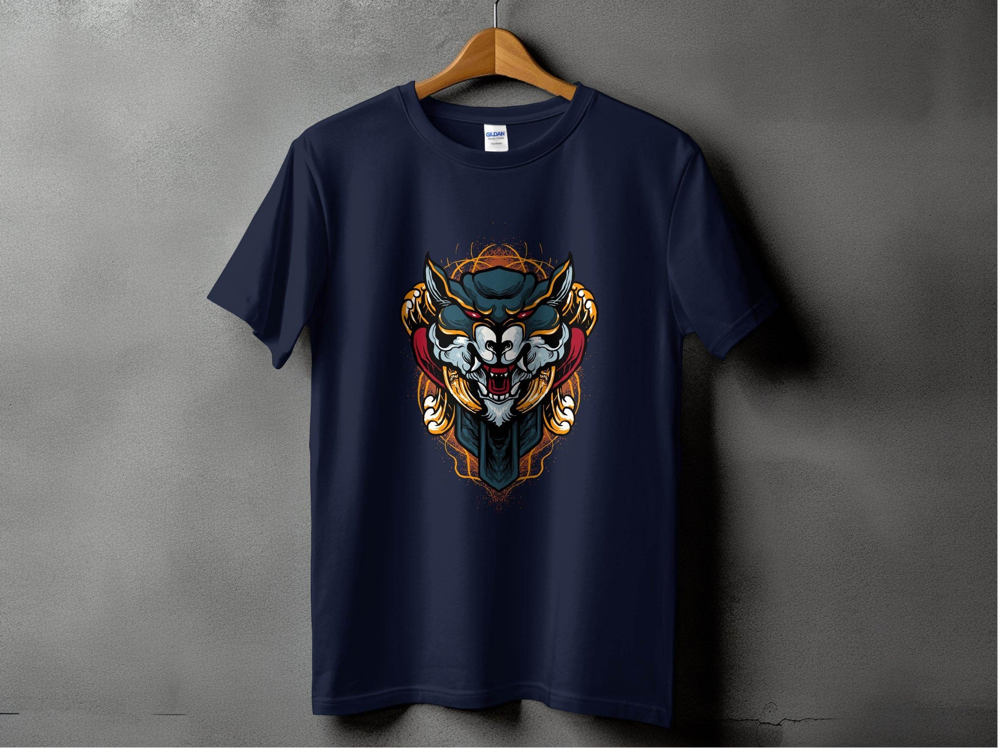 Fierce Design T-Shirt Stylish Exclusive Graphic T-Shirt - Design & Vybe