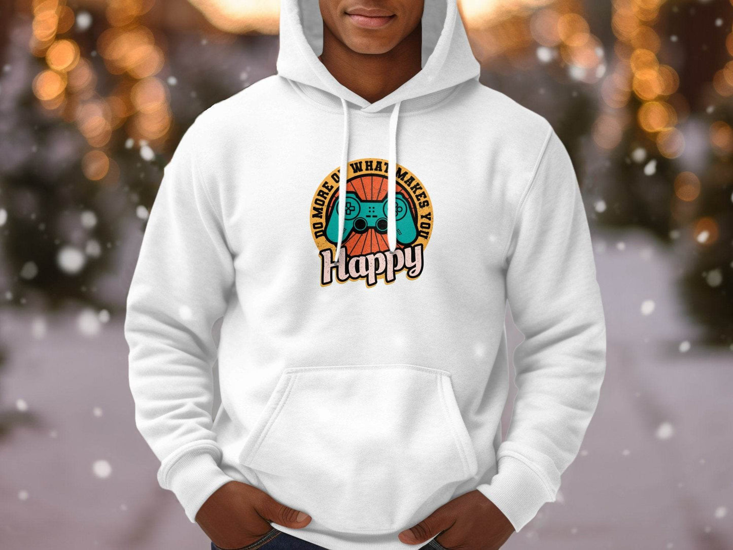 Do More Of What Makes You Happy Graphic Hoodie - Design & Vybe