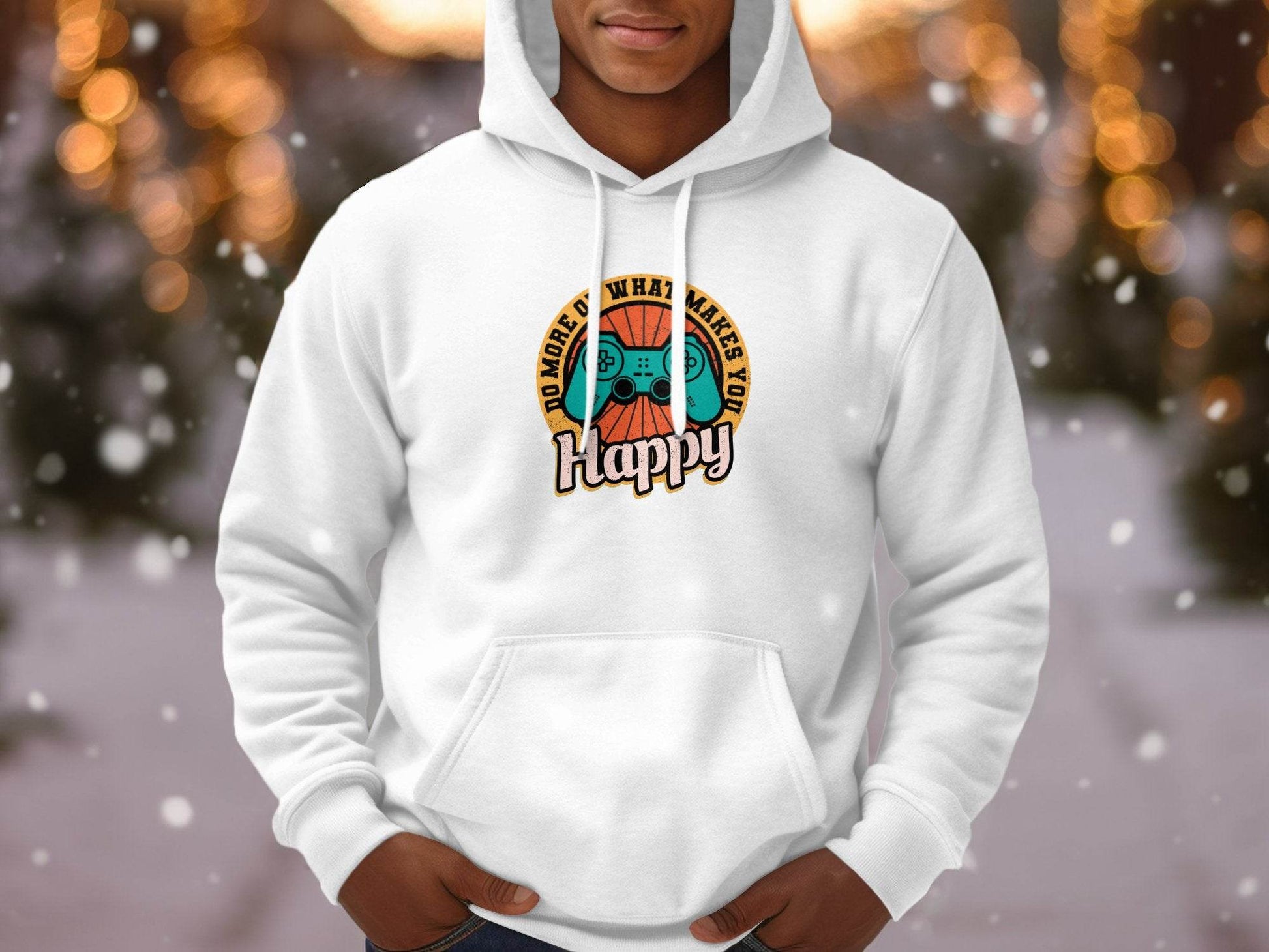 Do More Of What Makes You Happy Graphic Hoodie - Design & Vybe