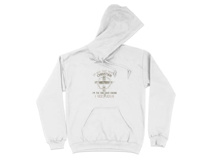 I am Not That Perfect Christian Need Jesus Graphic Hoodie - Design & Vybe