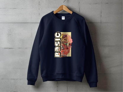 Basic Smoking Skeleton in VR Headset and Crown Hoodie - Design & Vybe