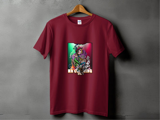 Vibrant Mariachi Art Maroon Casual Clothing Product type