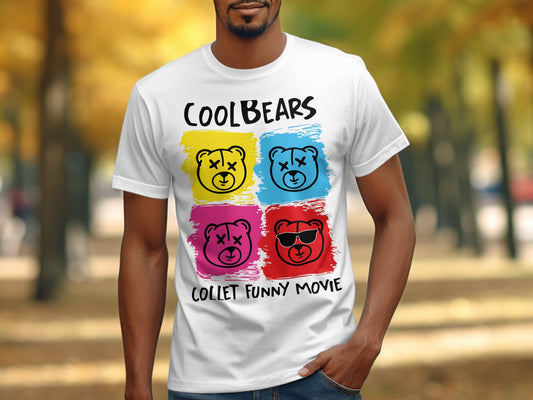 CoolBears Collet Funny Movie Graphic T-Shirt product type