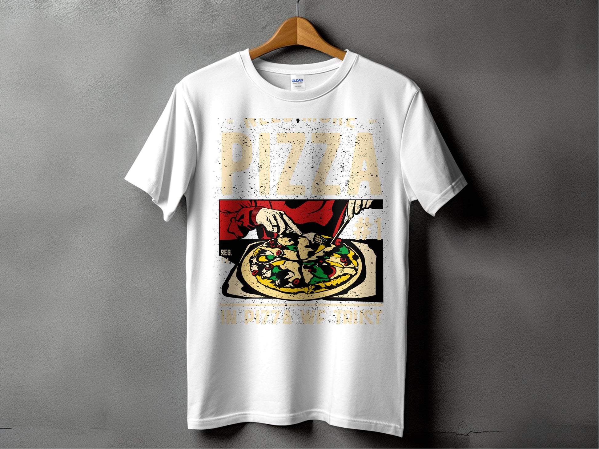 Need More Pizza In Pizza We Trust T-Shirt - Design & Vybe
