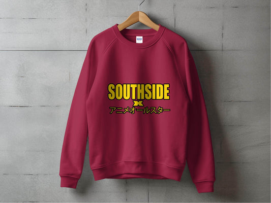 Southside with Anime All Stars Graphic Novelty Sweater - Design & Vybe