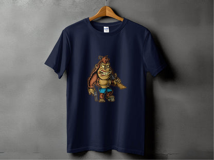Fierce Gorilla with Guns Graphic Printed T-Shirt - Design & Vybe