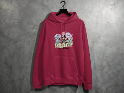 My Dog Thinks I am Awesome Graphic Print Design Hoodie - Design & Vybe