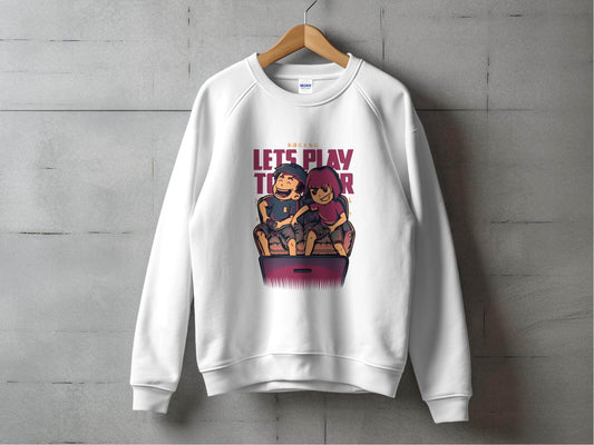 Lets Play Together Gaming Console Video Games Sweater - Design & Vybe