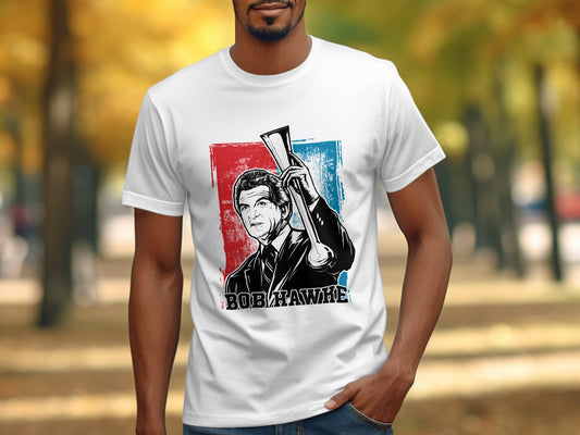 Vintage Bob Hawke Graphic Tee Shirt product