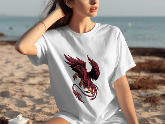 Majestic Phoenix Graphic Printed T-shirt product