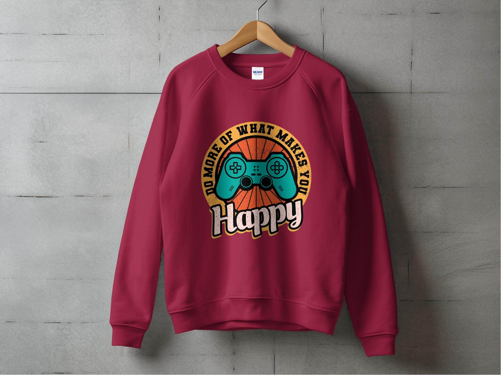 Do More Of What Makes You Happy Graphic Sweater - Design & Vybe