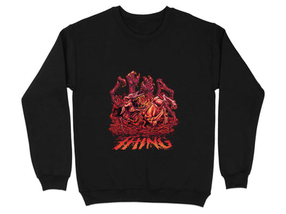 The Thing Horror Monster Dog Graphic Art Design Sweater - Design & Vybe