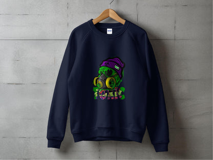 Graphic sweatshirt with vibrant graffiti design product