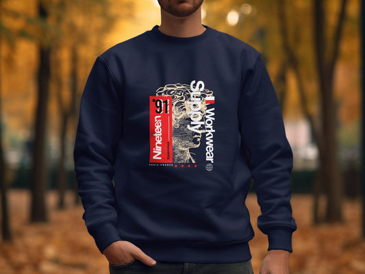 Nineteen Ninety One Paris Prance Worldly Solutions Sweater - Design & Vybe