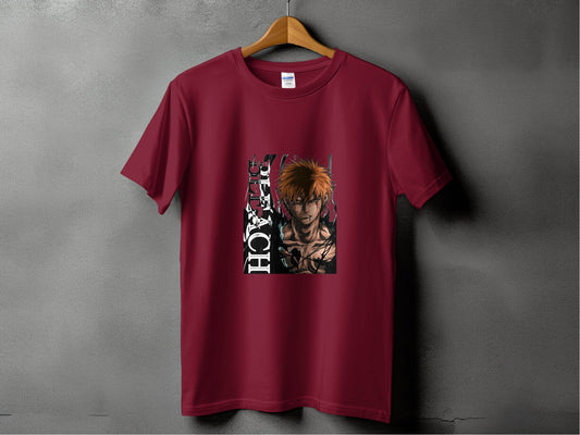 Bleach Ichigo Kurosaki Anime Character Cool Graphic T-Shirt - Design & Vybe