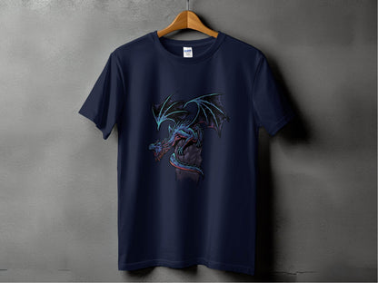 Fierce Dragon Graphic Print Design on Trendy T-Shirt - Design & Vybe