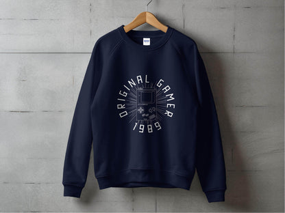 Original Gamer Nintendo Gameboy Since 1989 Design Sweater - Design & Vybe