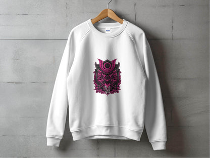 Cyberpunk Samurai Mask Japanese Art Sweater - Design & Vybe