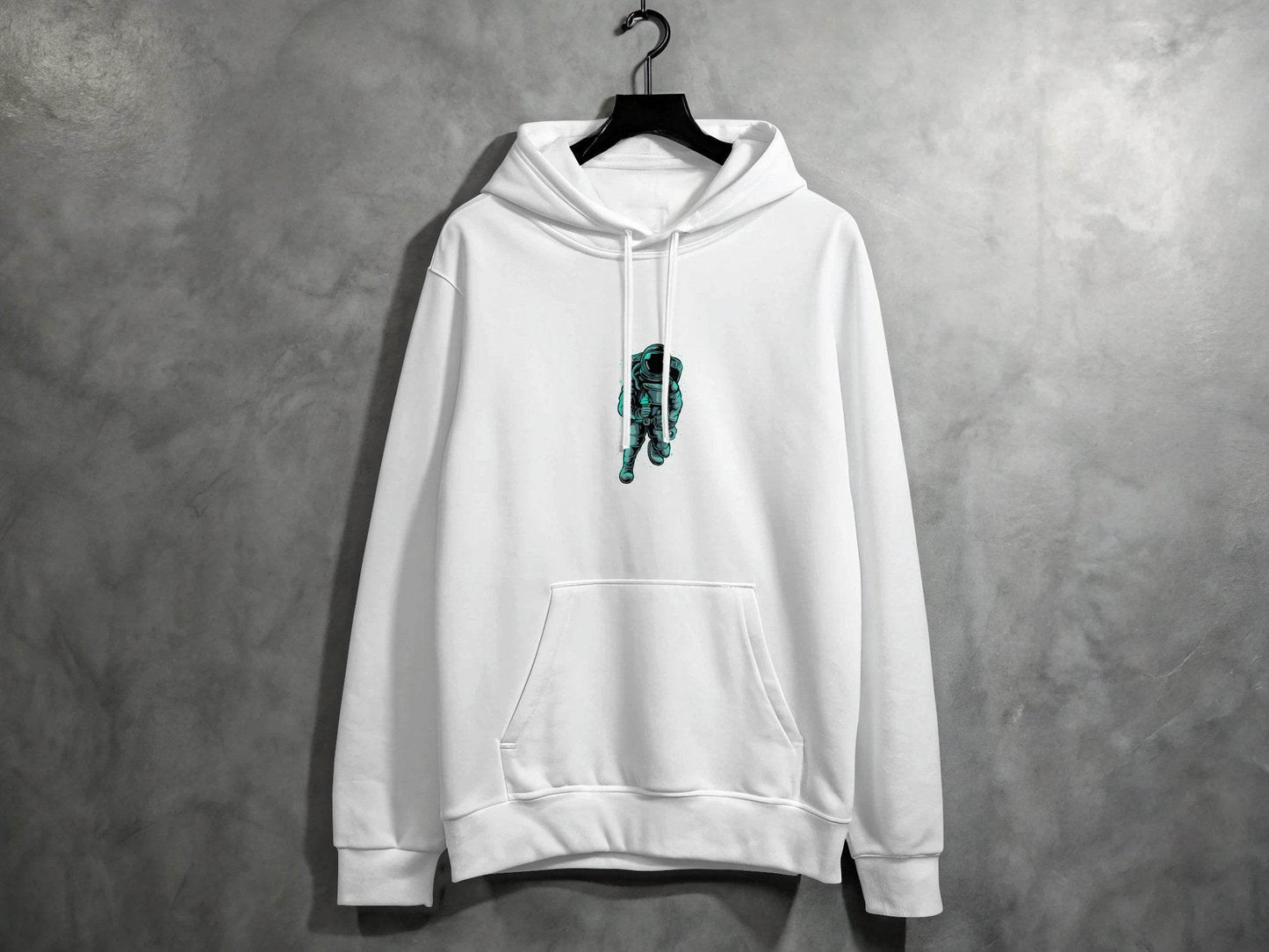 Astronaut with Ice Cream Graphics Cool Print For Hoodie - Design & Vybe