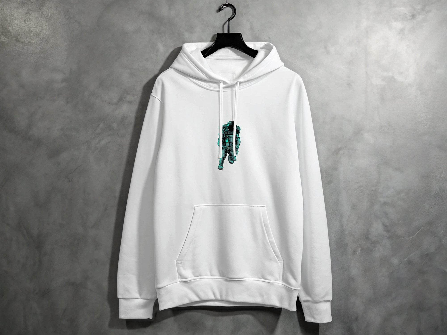 Astronaut with Ice Cream Graphics Cool Print For Hoodie - Design & Vybe