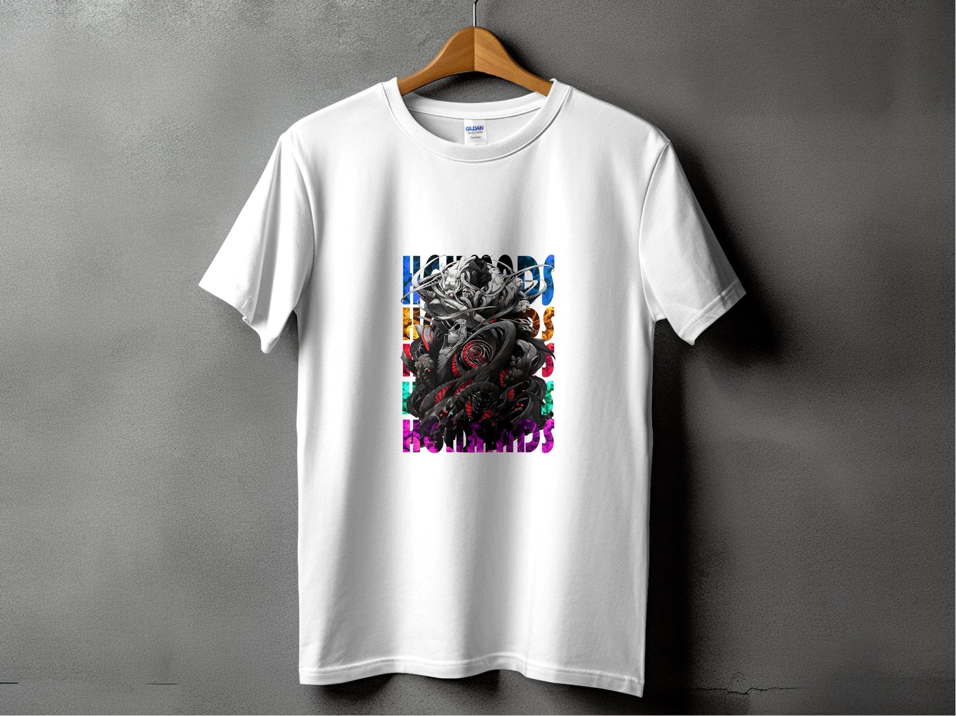 Complex Creature Design with Colorful Accents Premium T-Shirt - Design & Vybe